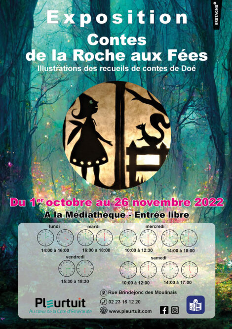 Exposition Contes de la Roche aux Fées Pleurtuit Au cœur de la côte